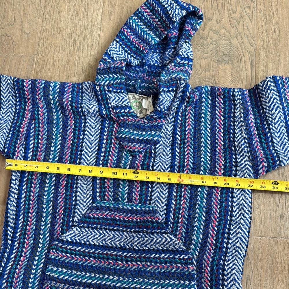 Men’s Baja Joe Size Small Mexican Hoodie - Picture 5 of 9